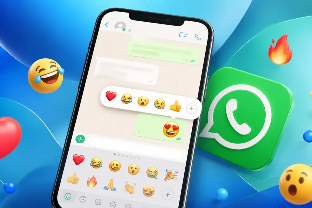 WhatsApp ļaus jums pielāgot reakcijas paplāti ar iecienītākajām emocijzīmēm