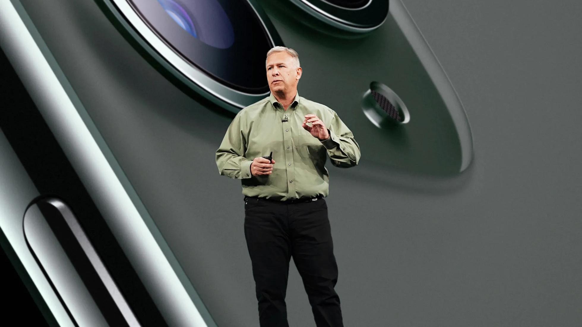 Fils Šillers, Apple prezentāciju galvenā figūra Fils Šillers Apple pasākumā