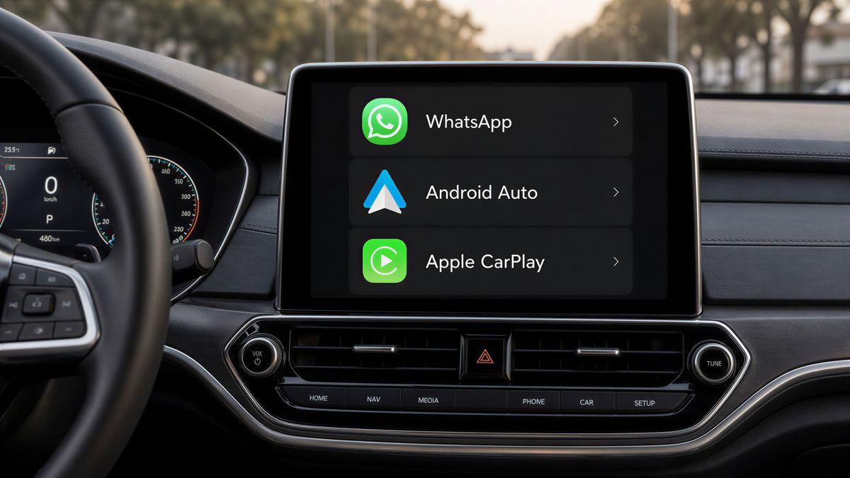 Klods pakalpojumā CarPlay Saruna ar Klodu uz automašīnas ekrāna
