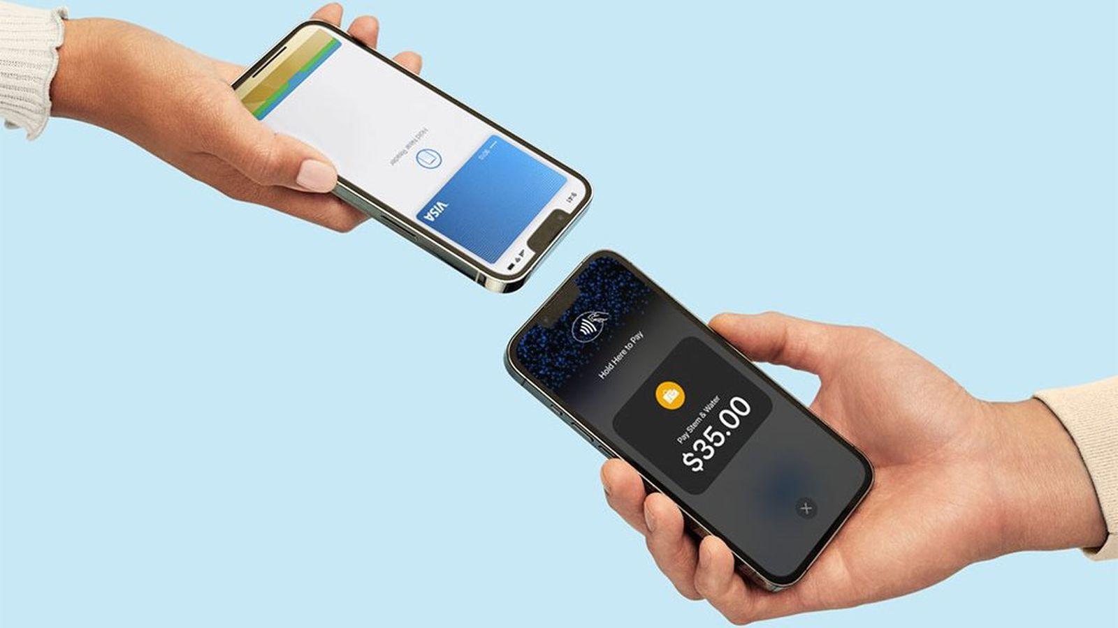 Pieskarieties, lai maksātu iPhone Pieskarieties, lai maksātu iPhone