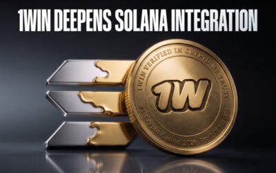1win paplašina kriptovalūtu piedāvājumu ar USDC par Solana un jaunu ekosistēmu attīstību