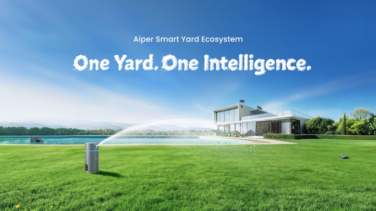 Aiper izstādē IFA 2026 prezentē savu Smart Yard ekosistēmu, Scuba V3 Ultra robotu un IrriSense 2 SE smidzinātāju