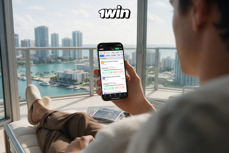 Bitcoin uz augšu vai uz leju 5 minūtēs? 1win Markets uzsāk Crypto Live