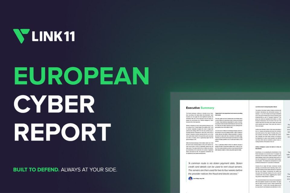 Mazāk uzbrukumu, vairāk spēka: Link11 Eiropas kiberziņojumā ir atrasti jauni DDoS rekordi 2026. gada pirmajā pusē