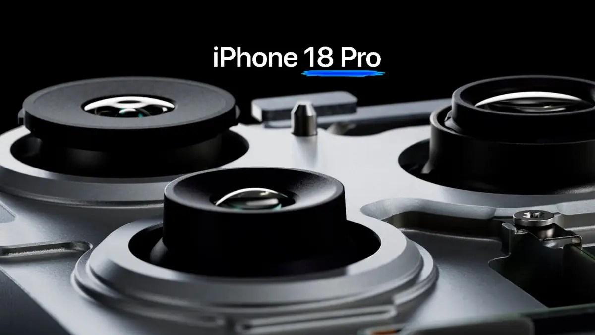 iPhone 18 Pro uzlabotā kamera