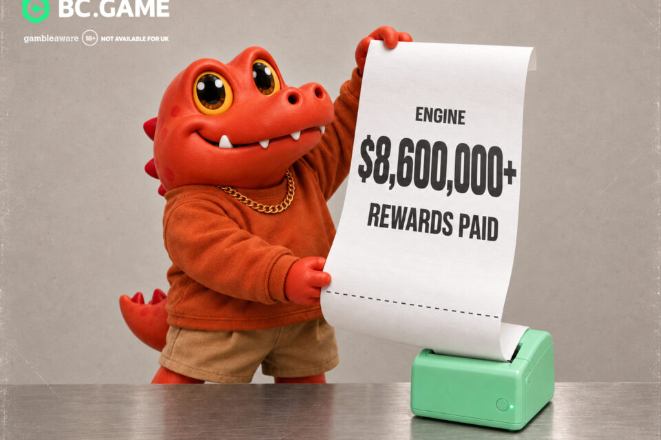 Paātrinoties ekosistēmu izaugsmei, BC.GAME BC Engine Rewards pārsniedz 8,6 miljonus USD