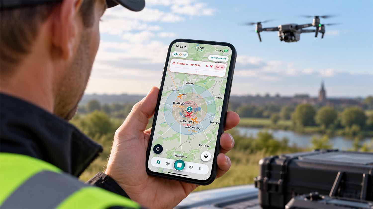 SafeSky izlaiž īpašu satiksmes izpratnes lietotni dronu pilotiem