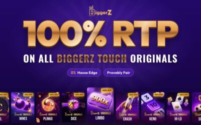 BiggerZ Crypto Casino izlaiž 100% RTP oriģinālus ar 0% House Edge
