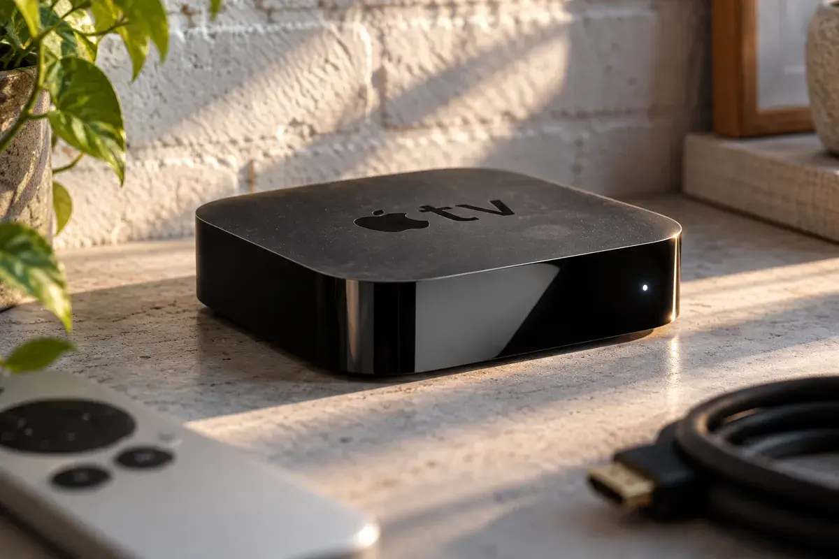Apple TV 4K mājās Apple TV 4K viesistabā