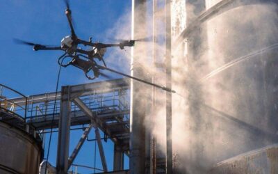 ABZ Innovation iepazīstina ar C30 dronu augstspiediena rūpnieciskajai tīrīšanai