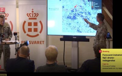 Dānijas armija atzīst: šaušana uz aizdomās turēto dronu sakrita ar pasažieru lidmašīnu